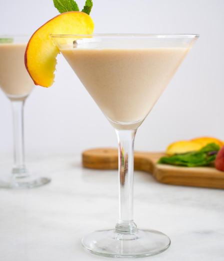 peaches and cream drink