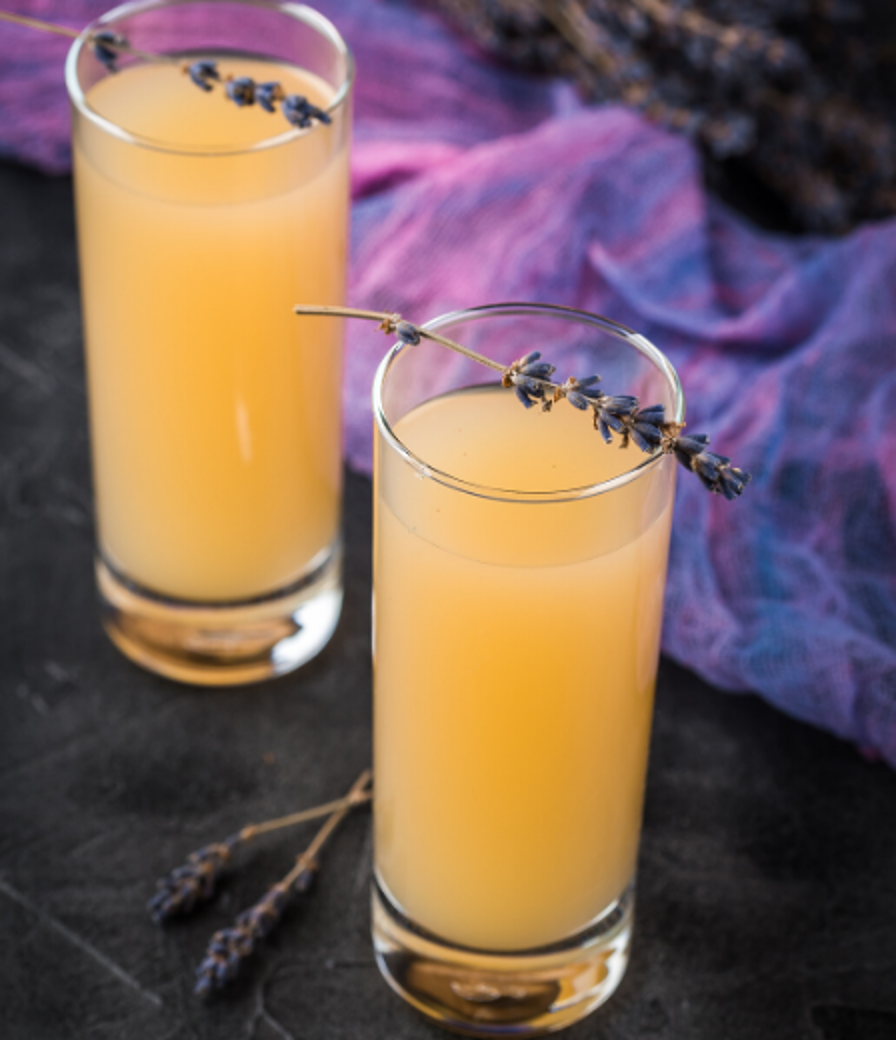 lavosa drink (lavender mimosa)