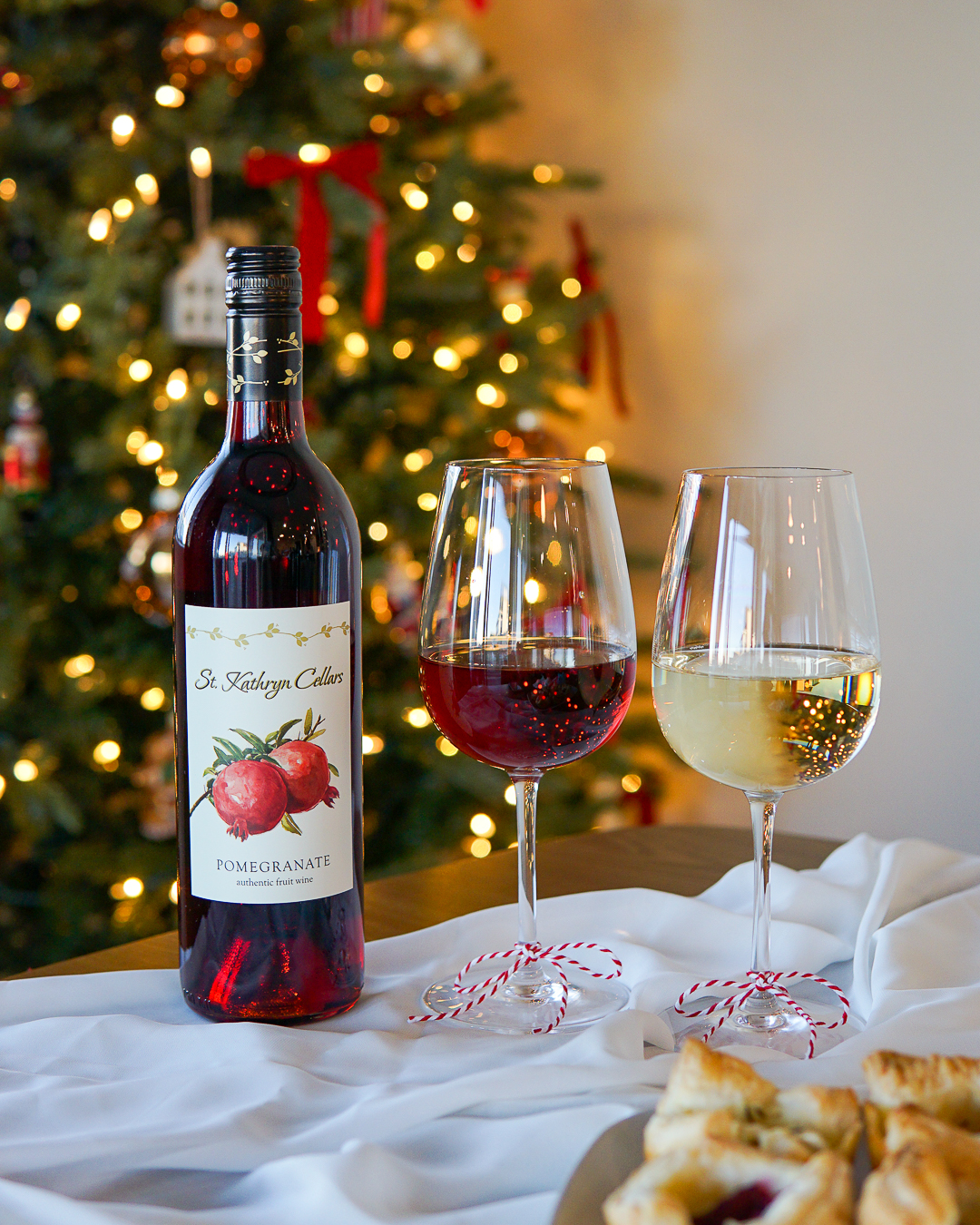 Pomegranate wine for the holidays